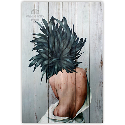 Картины Девушки - Цветок, Девушки, Creative Wood Картины Девушки - Цветок, Девушки, Creative Wood